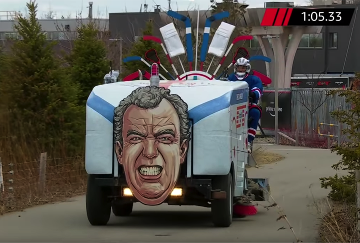 Olympia Ice Resurfacer Featured on The Grand Tour on Amazon Prime